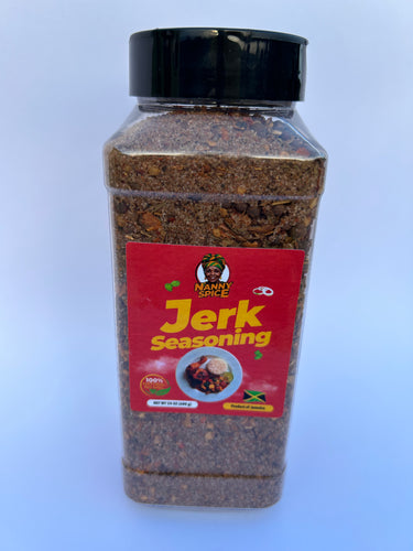 Nanny Spice Jamaican Jerk Seasoning 24 oz. With whole pimento seeds